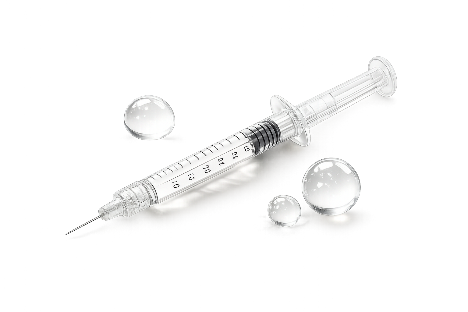 Full syringe of dermal filler raffle prize